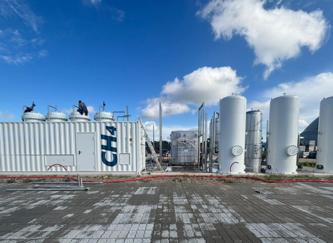 water scrybbing plant building